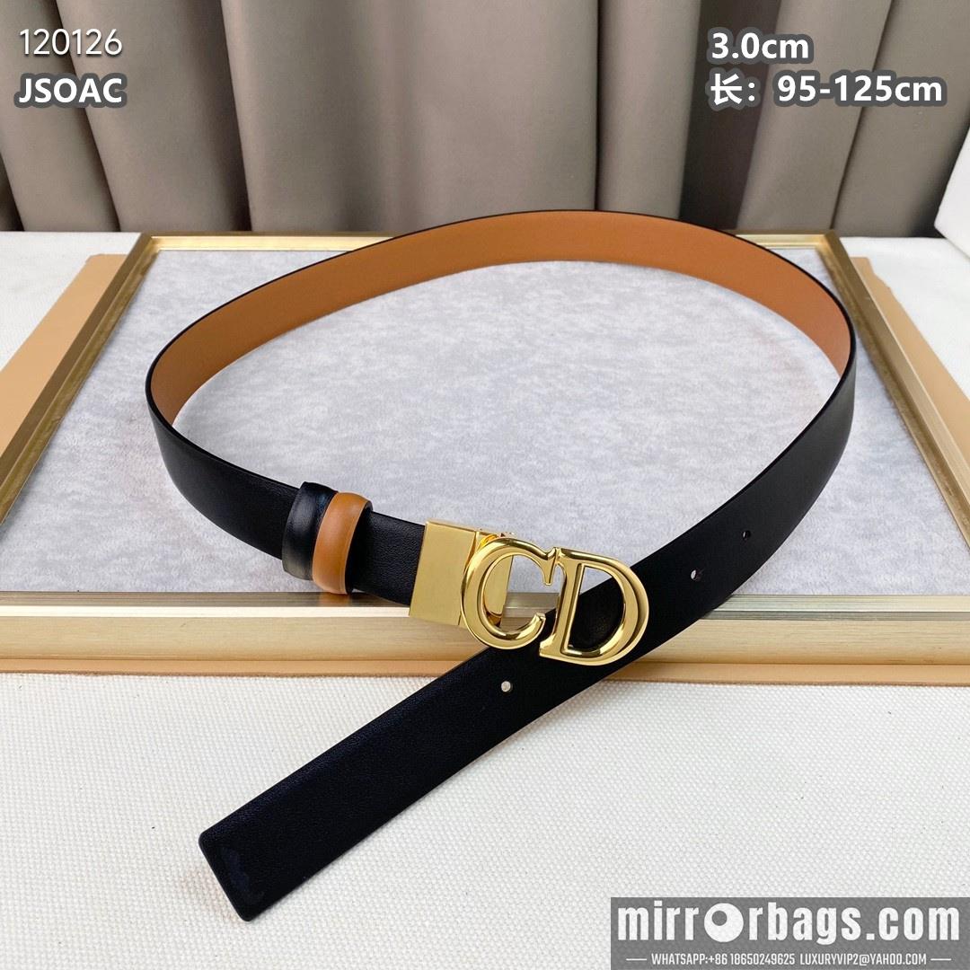 Replica Dior belt 30mmX95-125cm 8L072001