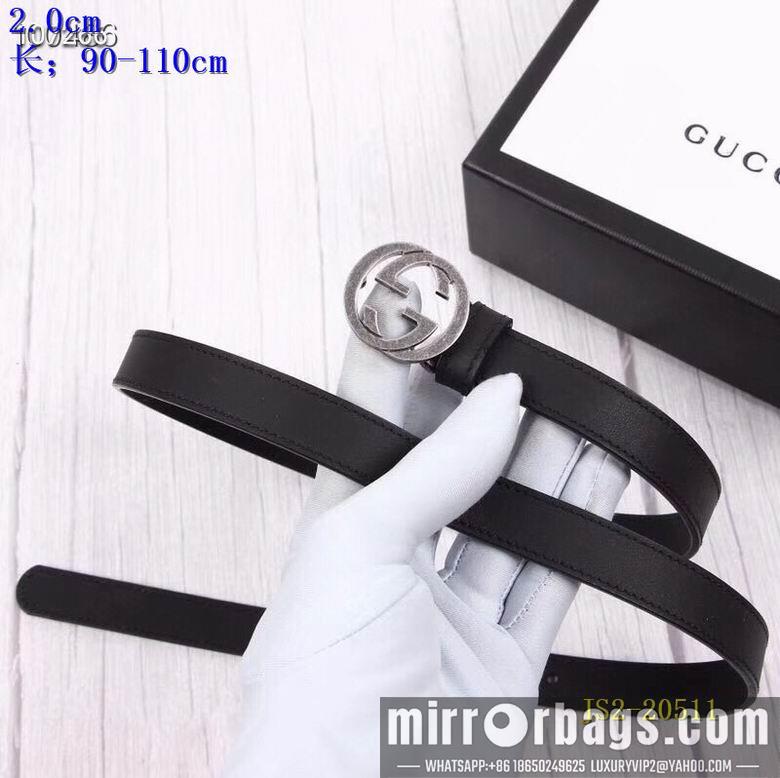 Replica Gucci belt 20mm 90-110cm 8L01