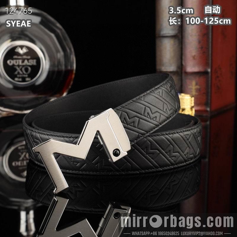 Replica Montlanc belt 35mmX100-125cm 8L39
