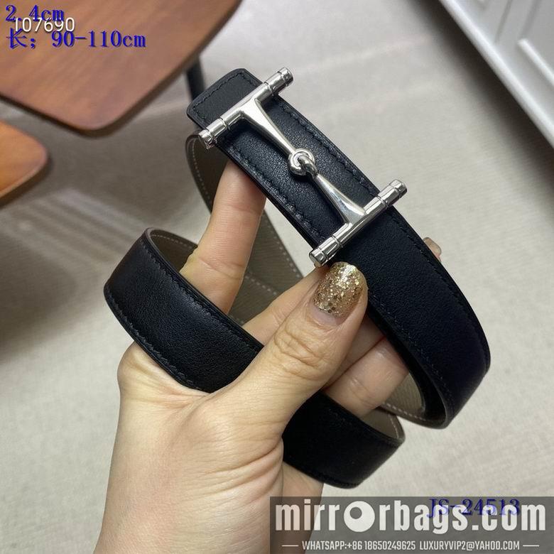 Replica Hermes Belt 24mmX90-110cm 8L02