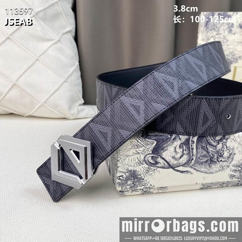 Replica Dior belt 38mmX100-125cm 8L02