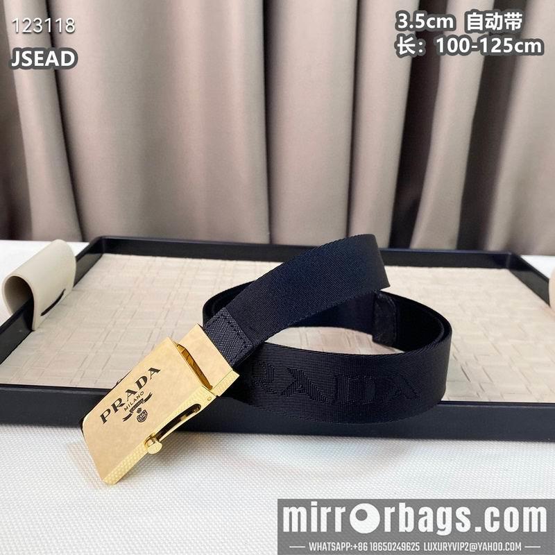 Replica Prada belt 35mmX100-125cm 8L40