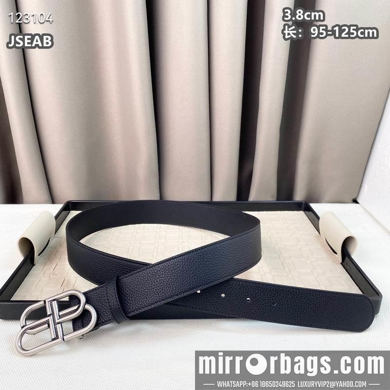 Replica Balenciaga belt 38mmX95-125cm 8L11