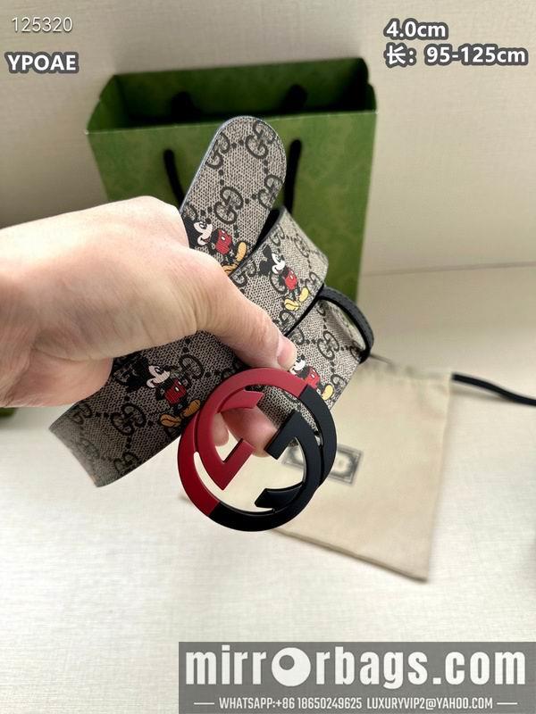 Replica Gucci belt 40mmX95-125cm 8L78