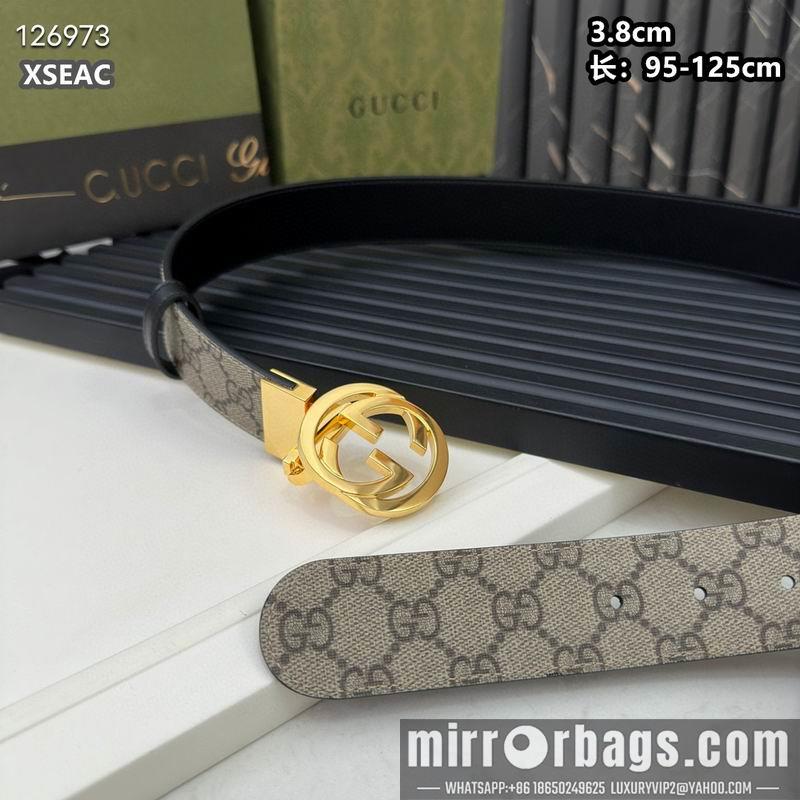 Replica Gucci belt 38mmX95-125cm 8L39