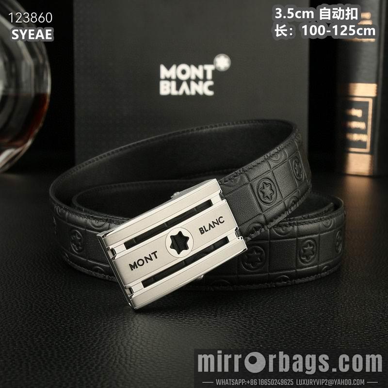 Replica Montlanc belt 35mmX100-125cm 8L50