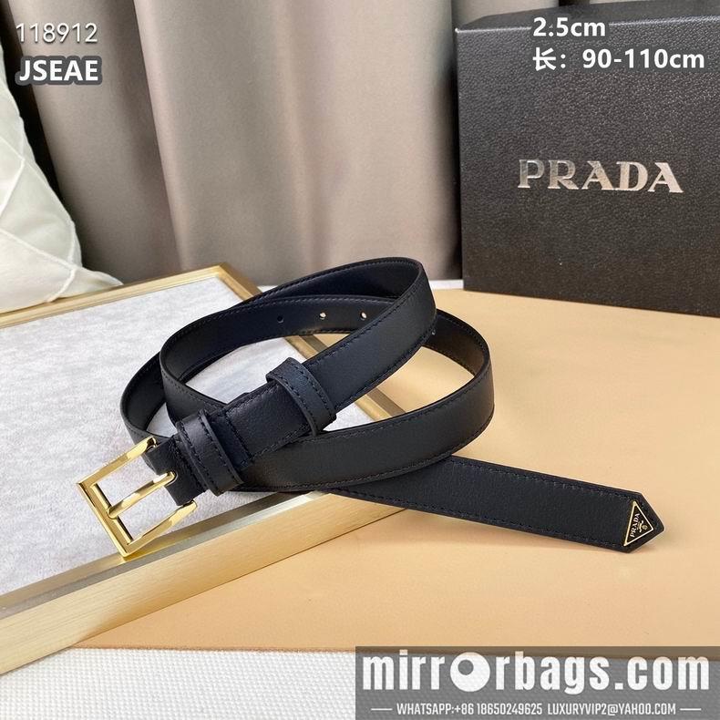 Replica Prada belt 25mmX90-110cm 8L010803