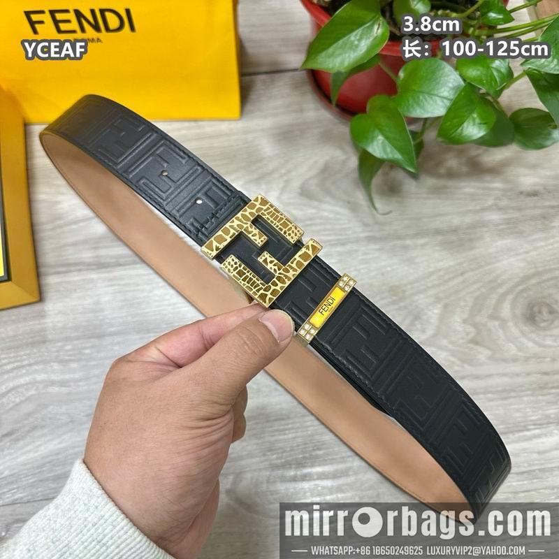 Replica Fendi belt 38mmX100-125cm 8L29