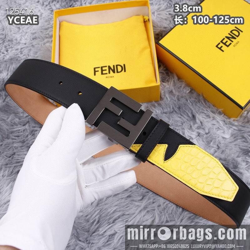 Replica Fendi belt 38mmX100-125cm  8L19