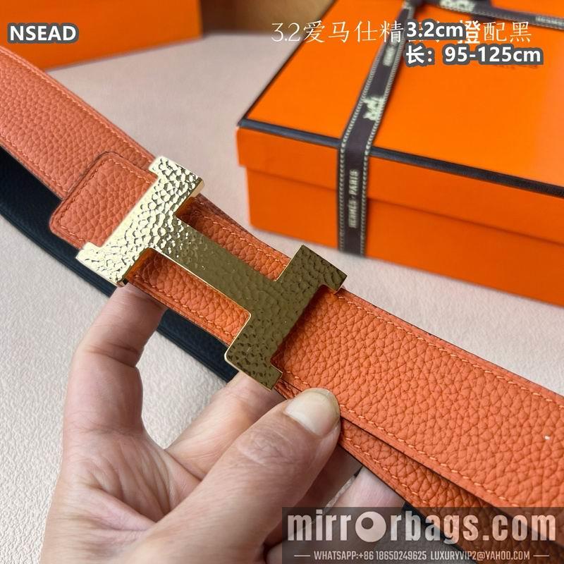 Replica Hermes belt 32mmX95-125cm 8L35