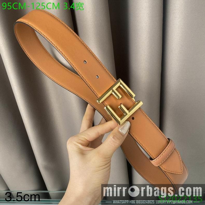 Replica Fendi Belt 34mmX95-125cm 7D05