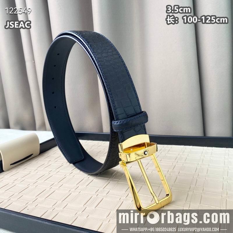 Replica Montblanc belt 35mmX100-125cm 8L21