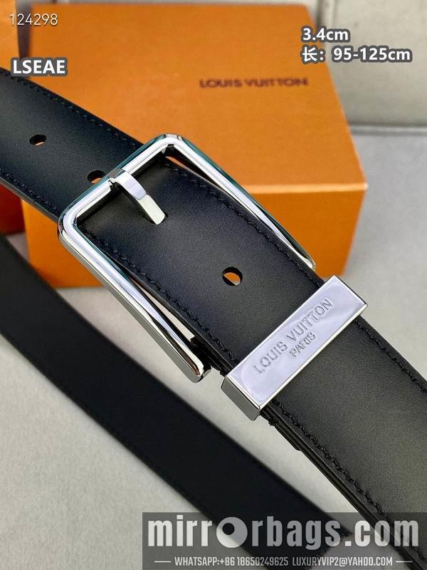 Replica LV belt 34mmX95-125cm 8L26