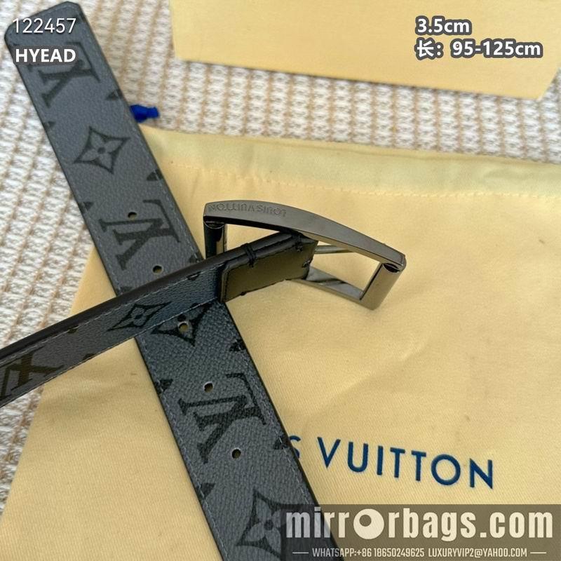 Replica LV belt 35mmX95-125cm 8L32