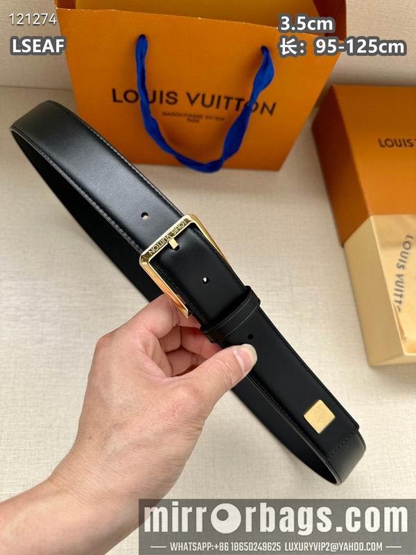 Replica LV belt 35mmX95-125cm 8L30