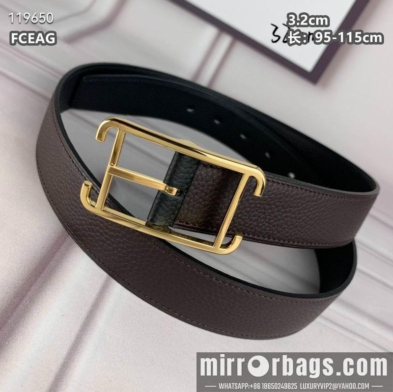 Replica Hermes belt 32mmX95-115cm 8L040801
