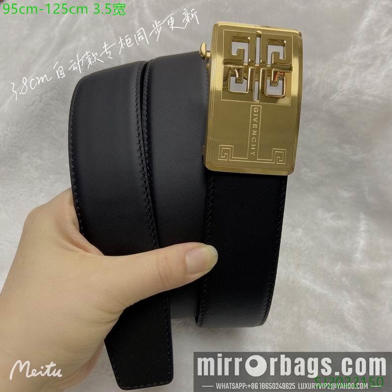 Replica Givenchy belt 自动扣 35mmX95-125cm 7D06