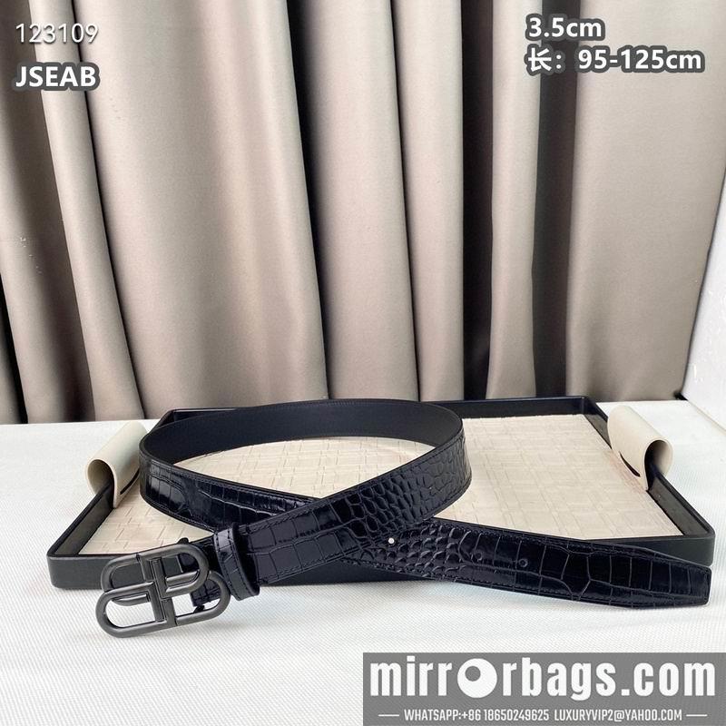 Replica Balenciaga belt 35mmX95-125cm 8L08