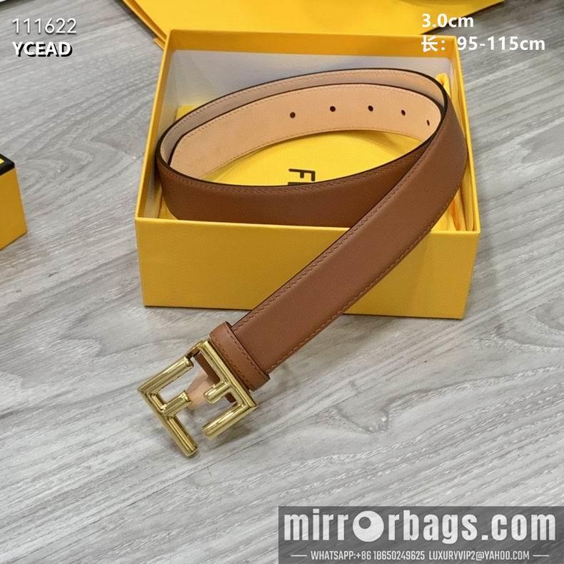 Replica Fendi Belt 30mmX95-115cm 8L04