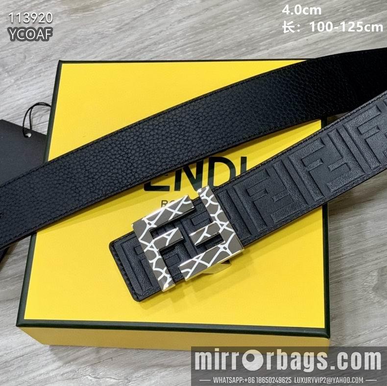 Replica Fendi Belt 40mmX100-125cm 8L72