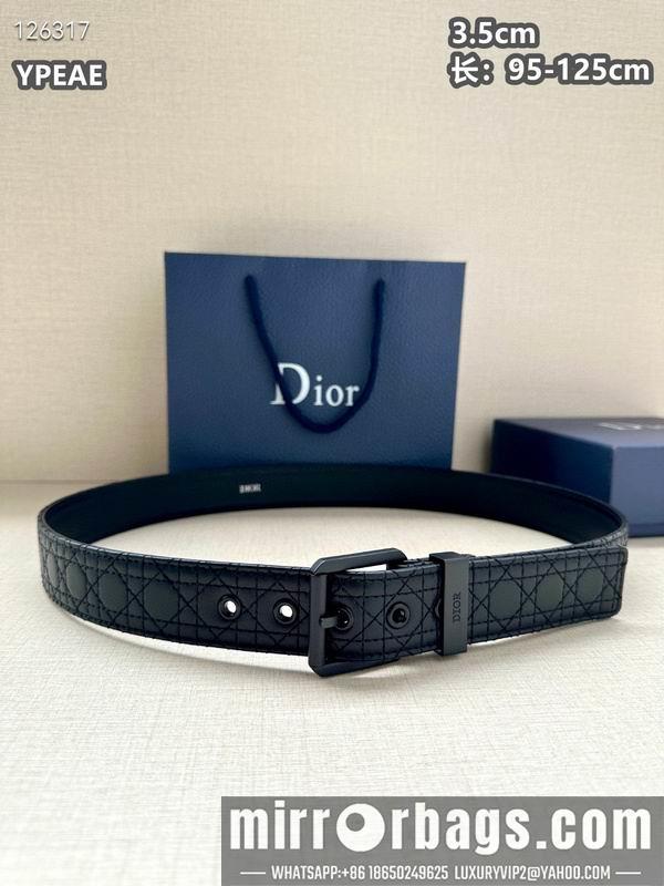 Replica Dior belt 35mmX95-125cm 8L15