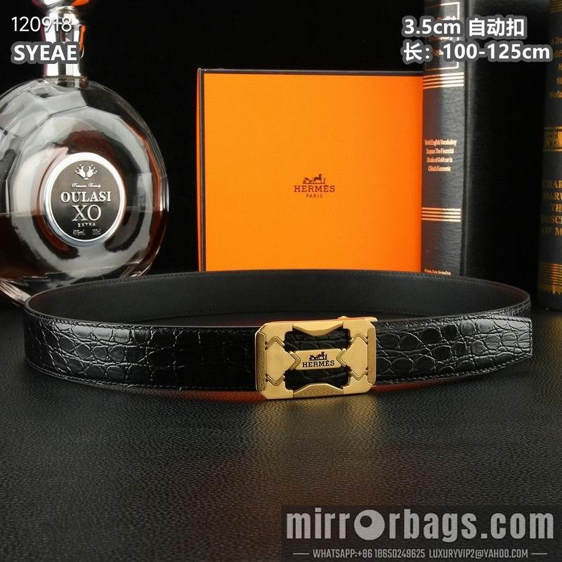 Replica Hermes belt 自动带 35mmX95-125cm 8L072003