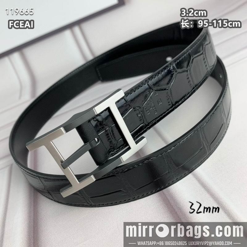 Replica Hermes belt 32mmX95-115cm 8L040805