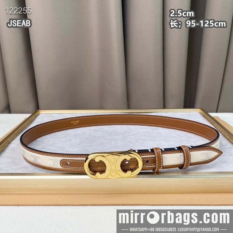 Replica Celine belt 25mmX95-125cm 8L25