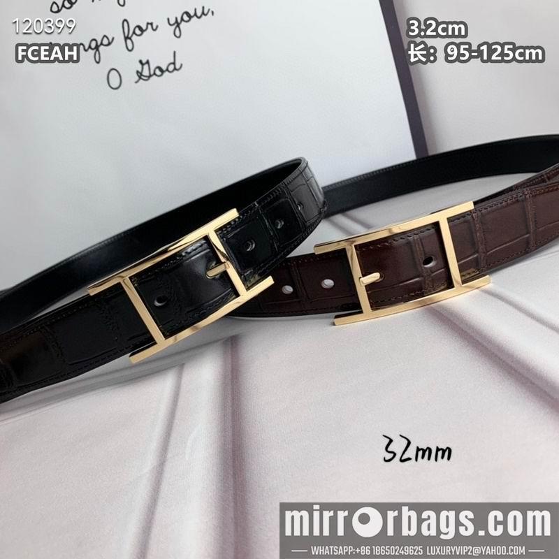 Replica Hermes belt 32mmX95-125cm 8L28