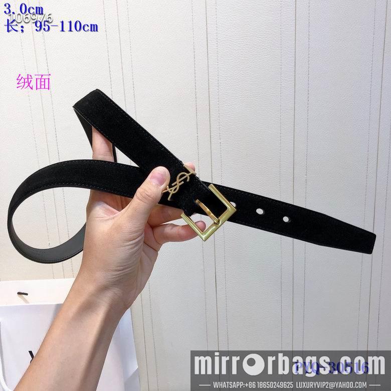 Replica YSL Belt 30mmX95-110cm 8L01