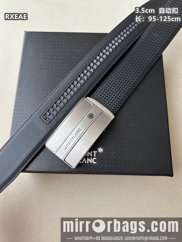 Replica Montlanc belt 35mmX100-125cm 8L80