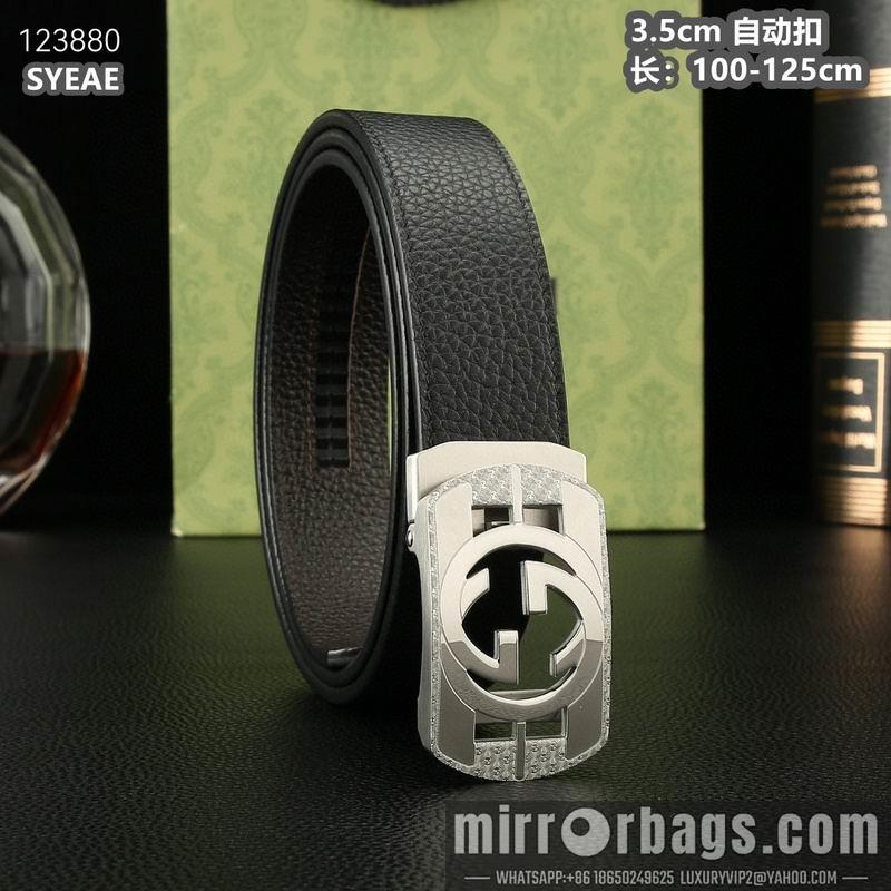Replica Gucci belt 35mmX100-125cm 8L37
