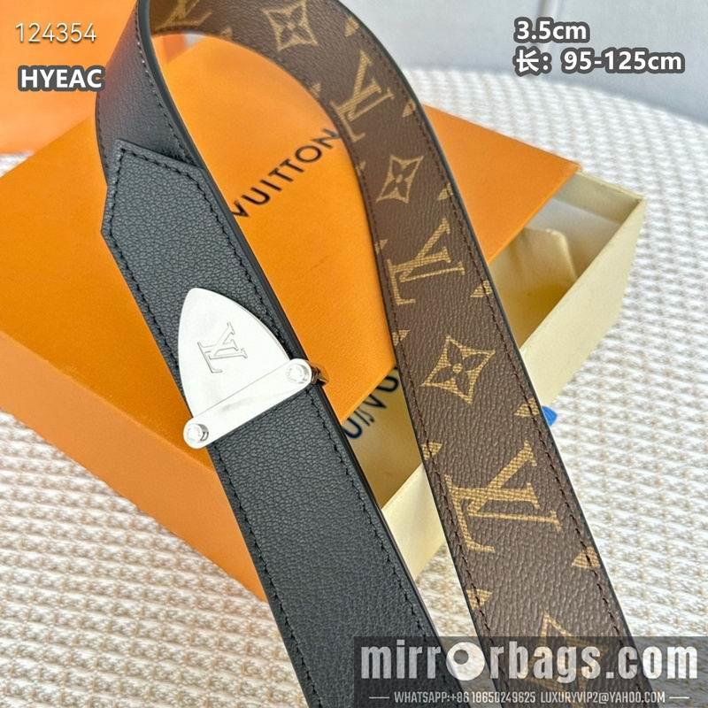 Replica LV belt 35mmX95-125cm 8L15