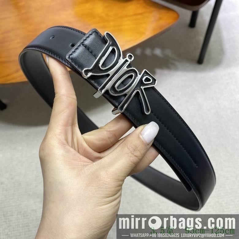 Replica Dior Belt 34mmX95-125cm 7D07