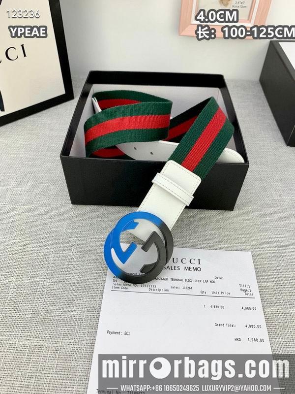 Replica Gucci belt 40mmX100-125cm 8L135