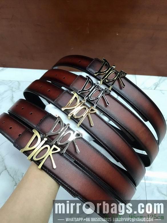 Replica Dior Belt 34mmX95-125cm 7D17