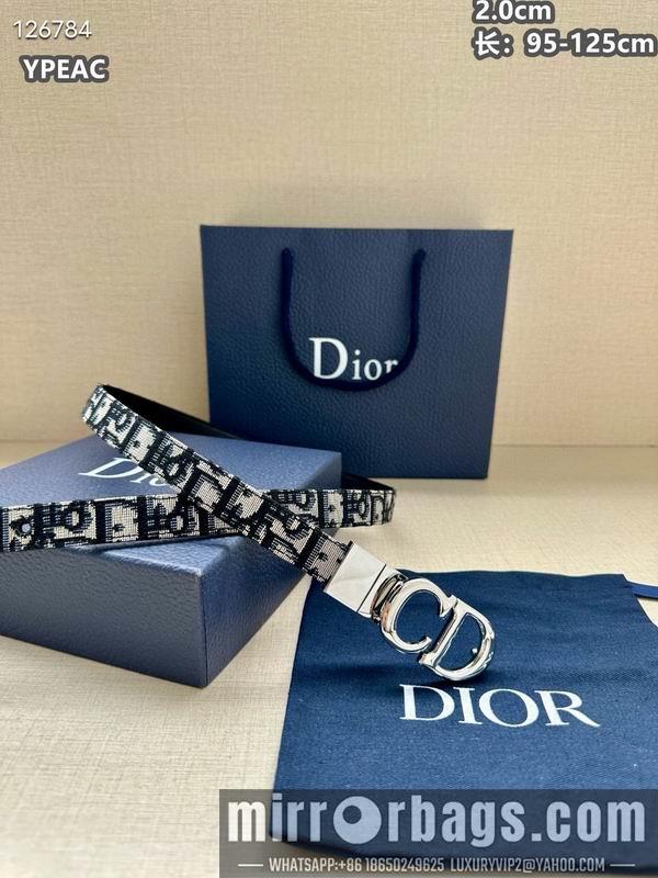 Replica Dior belt 20mmX95-125cm 8L22