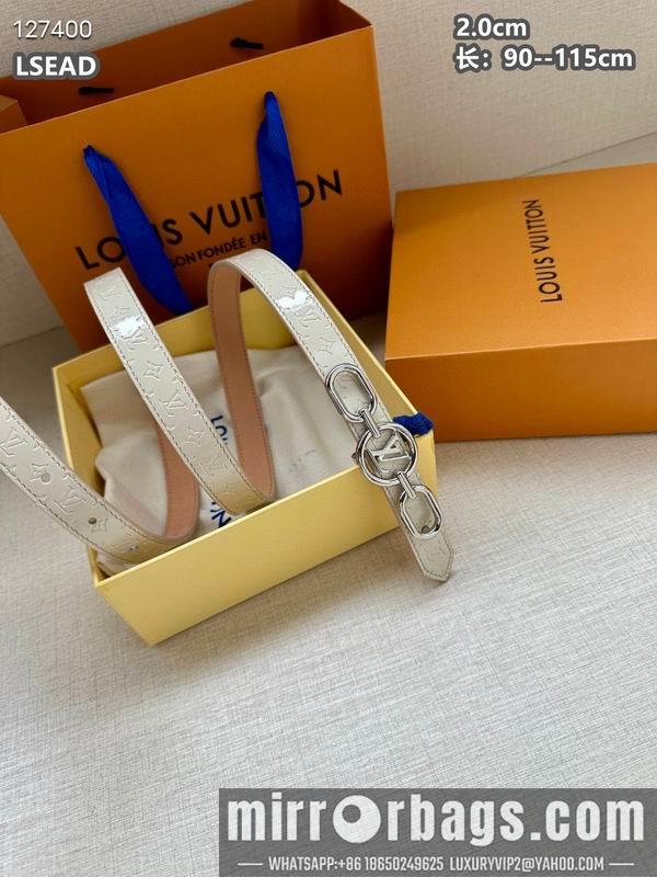Replica LV belt 20mmX90-115cm 8L10