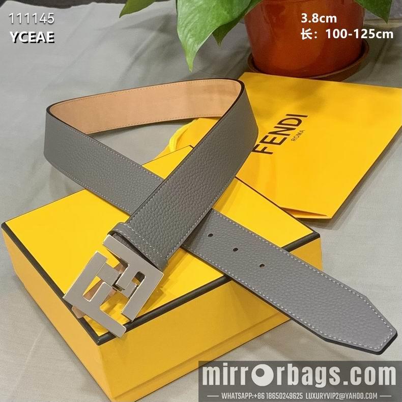 Replica Fendi Belt 38mmX100-125CM 8L08