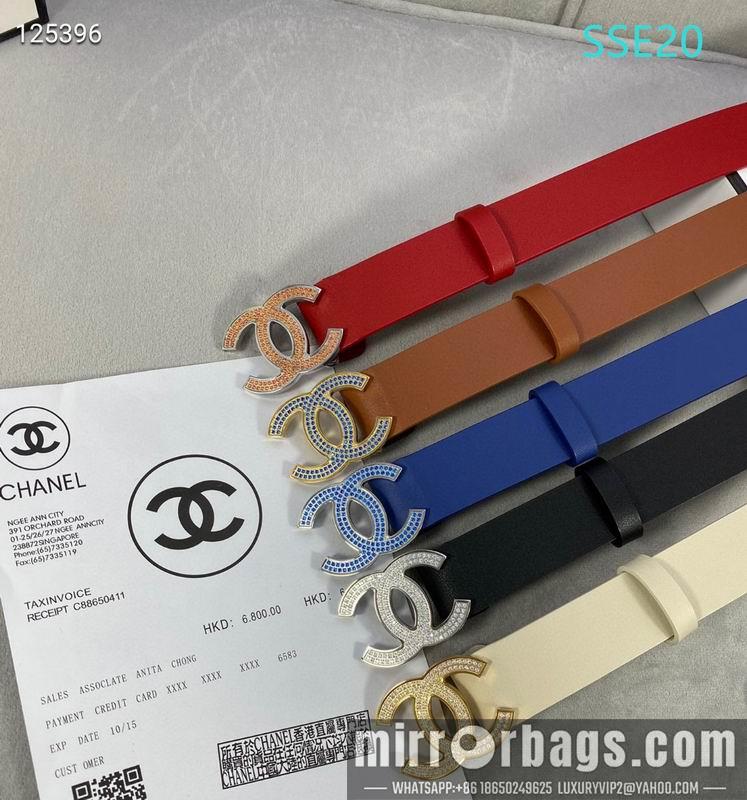 Replica Chanel belt 30mmX95-125cm XH05