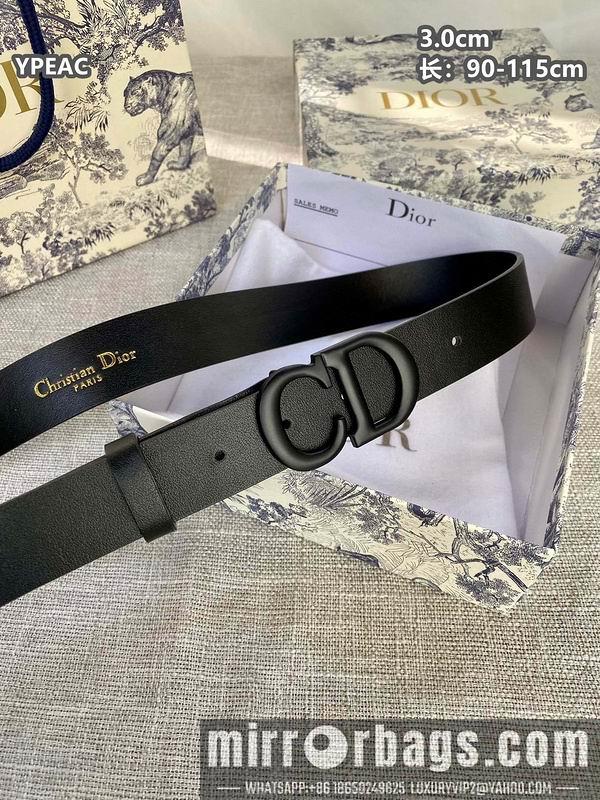 Replica Dior belt 30mmX90-115cm 8L01