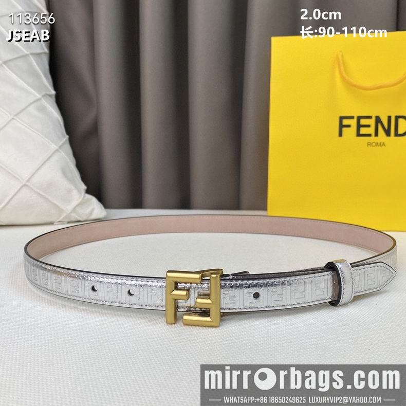 Replica Fendi Belt 20mmX90-110cm 8L08