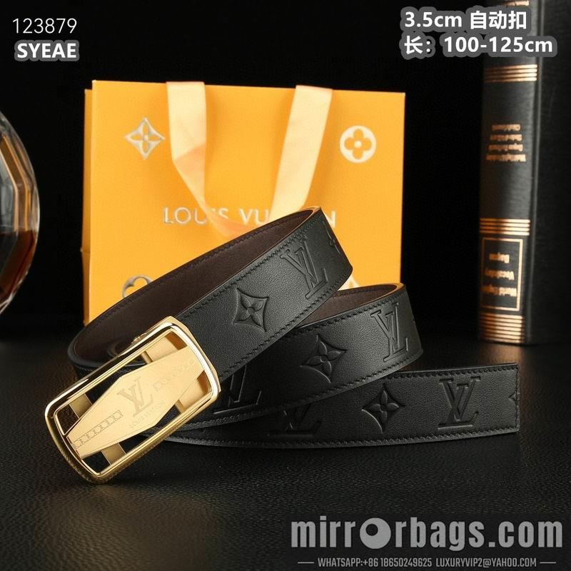 Replica LV belt 35mmX100-125cm 8L45