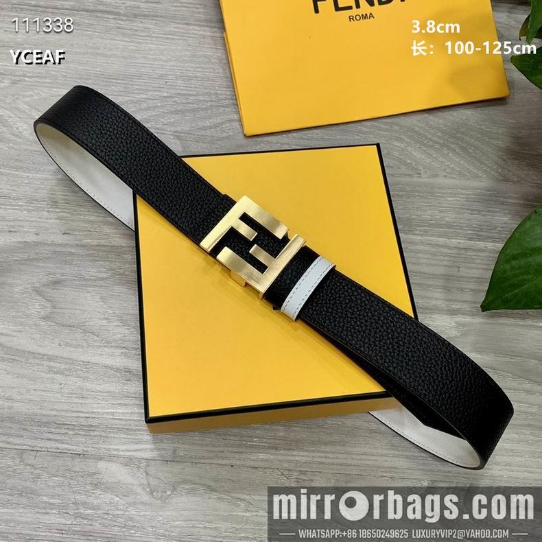Replica Fendi Belt 38mmX100-125CM 8L12