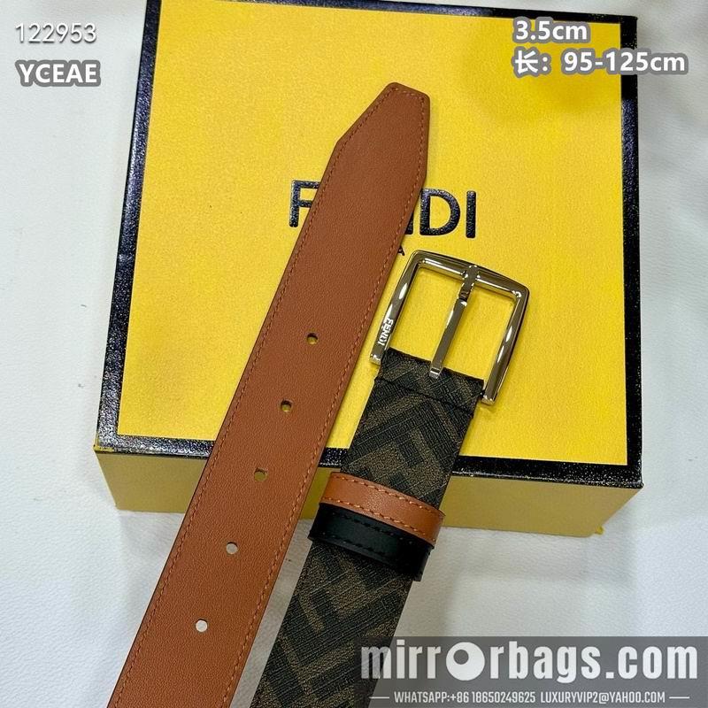 Replica Fendi belt 35mmX95-125cm  8L37