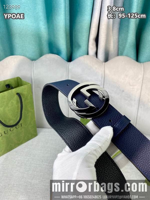 Replica Gucci belt 38mmX95-125cm 8L10