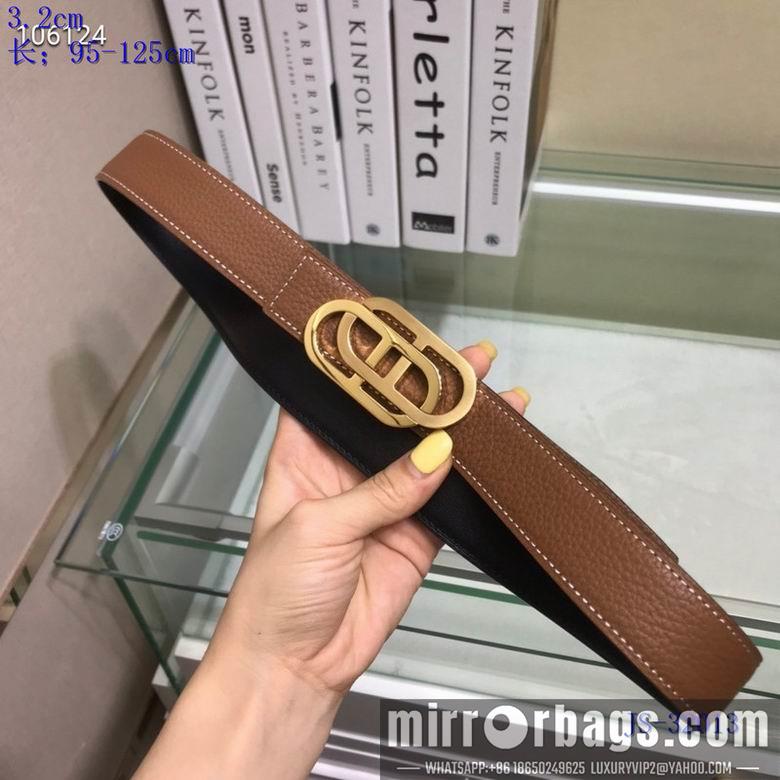 Replica Hermes Belt 32mmX95-125cm 8L04