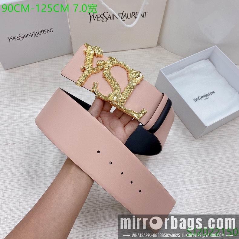 Replica YSL Belt 70mmX90-125cm 7D04
