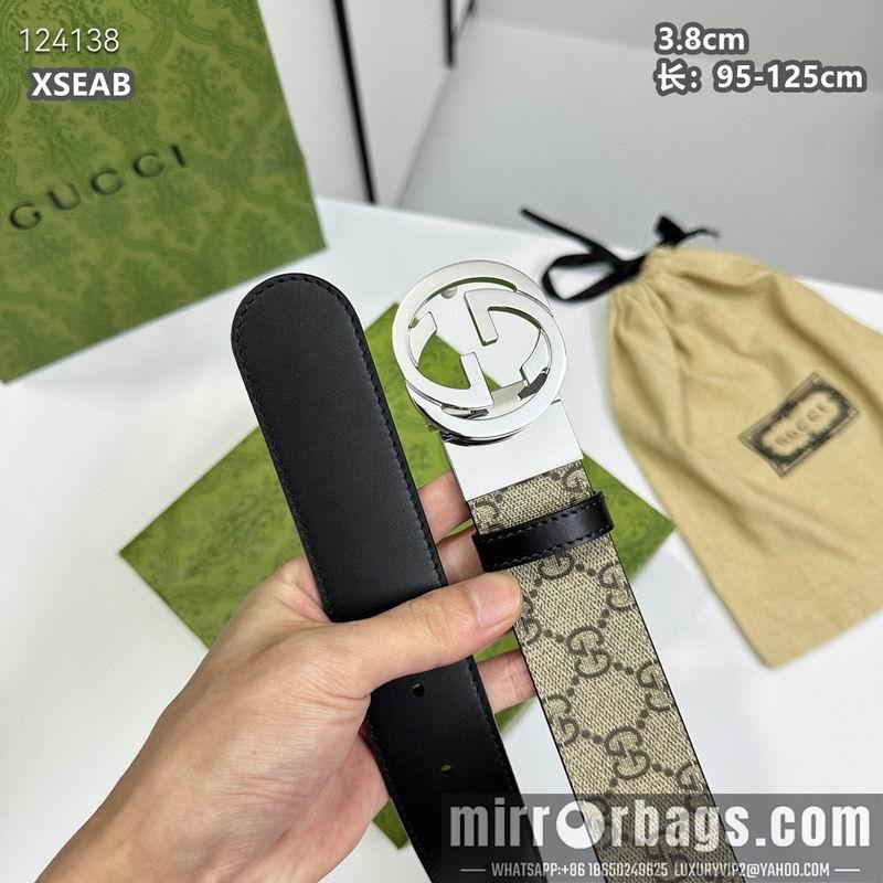 Replica Gucci belt 38mmX95-125cm 8L09