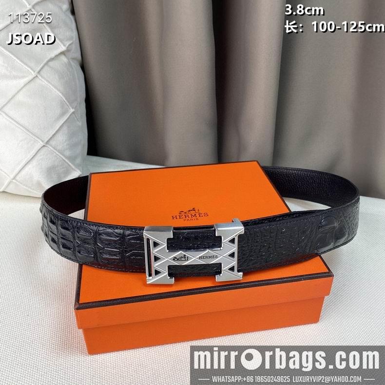 Replica Hermes belt 38mmX100-125cm 8L082505